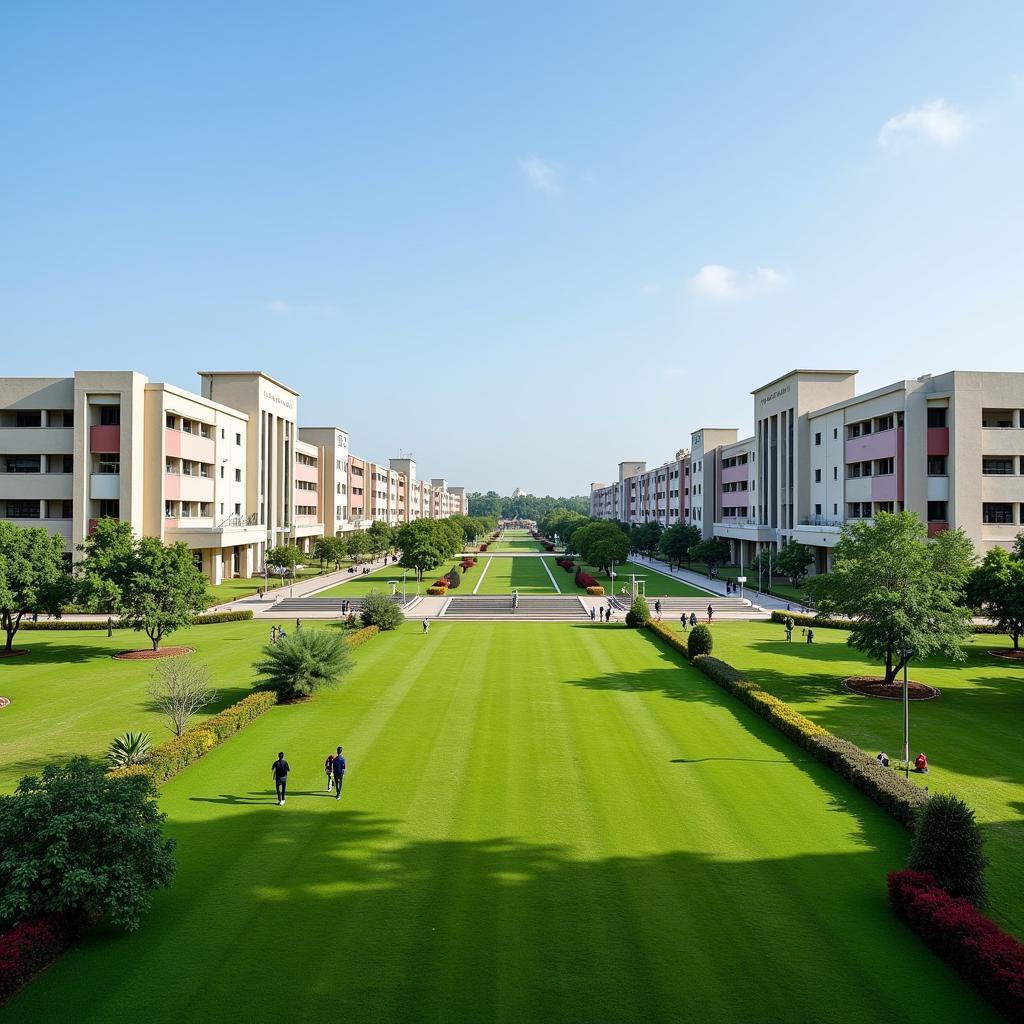 Modern campus facilities at NIPER Hyderabad