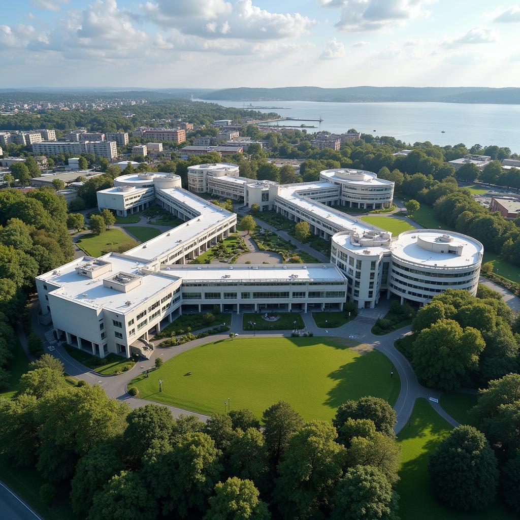 NRL Campus Aerial View