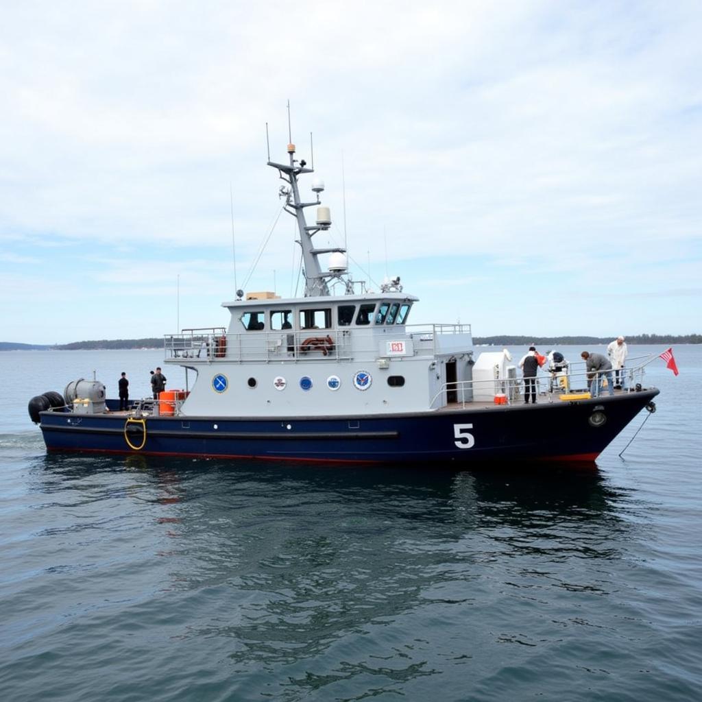 NRL-CBD Oceanographic Research Vessel