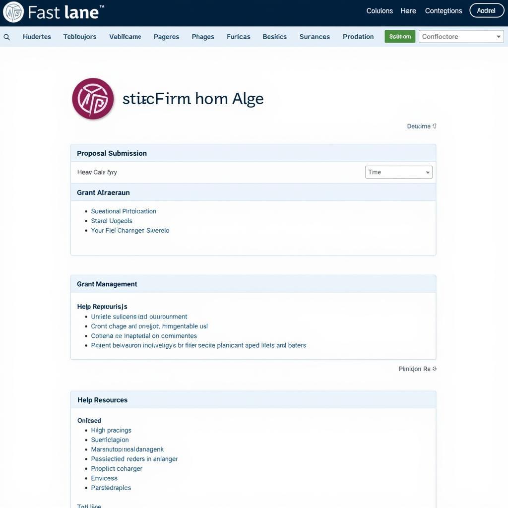 NSF FastLane System Interface