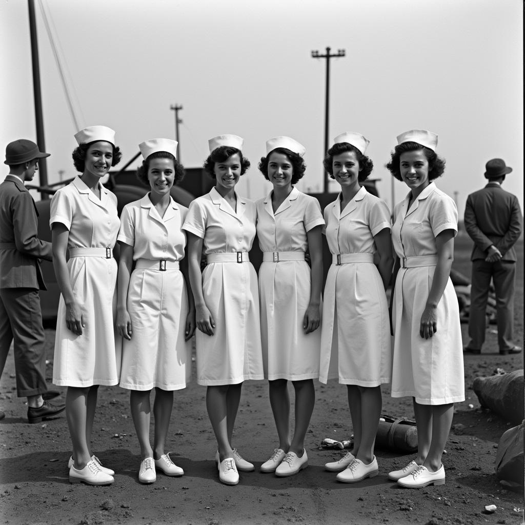 Nurses during World War II