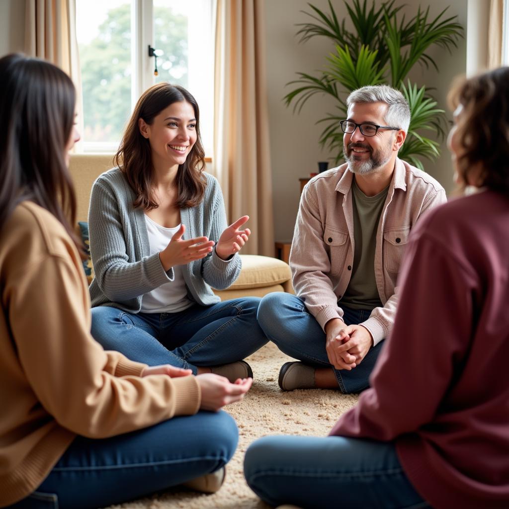 Obesity Support Group Meeting