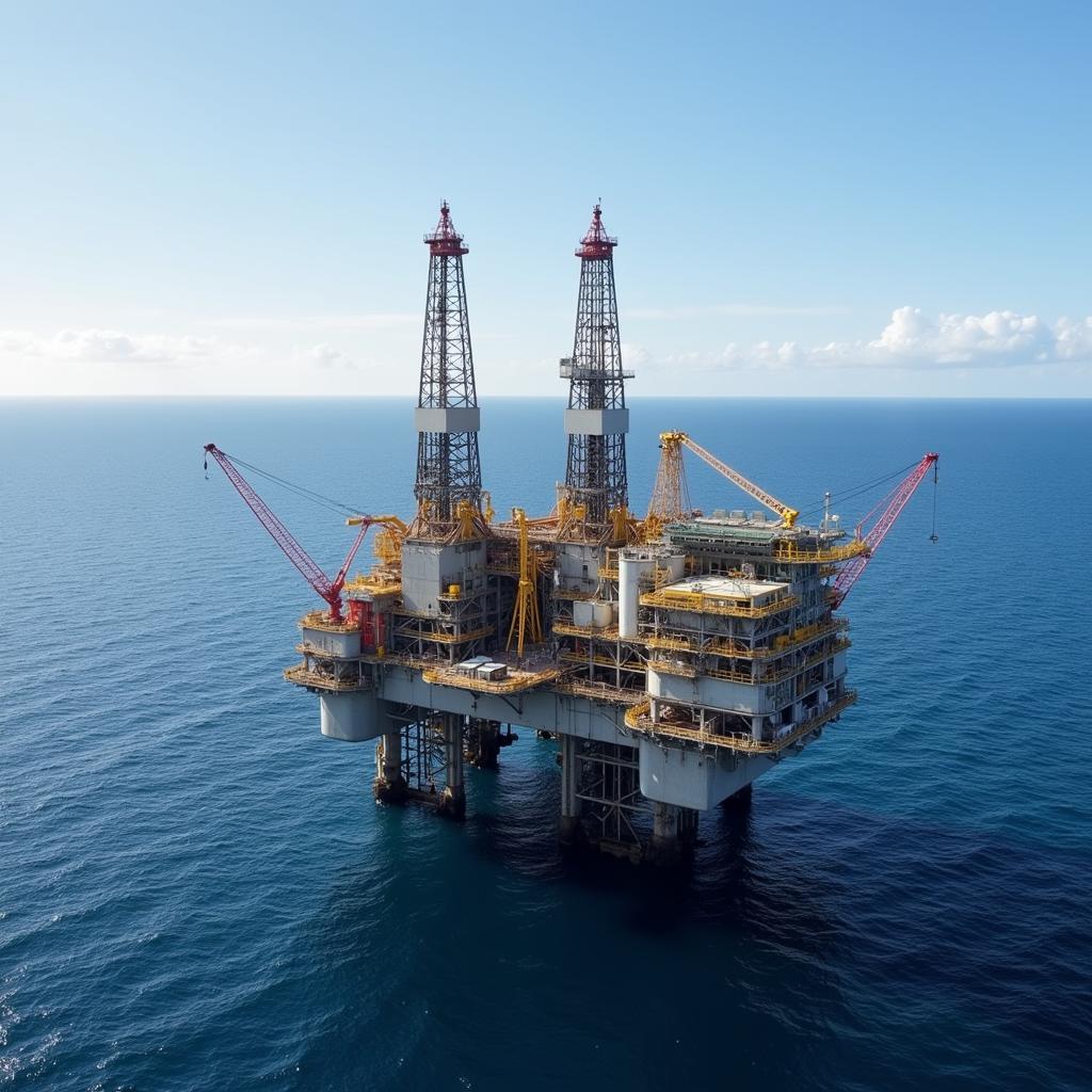 Offshore Oil Rig Exploration