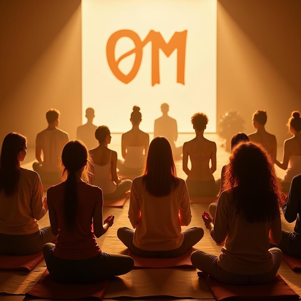 Group Meditation with OM Chanting