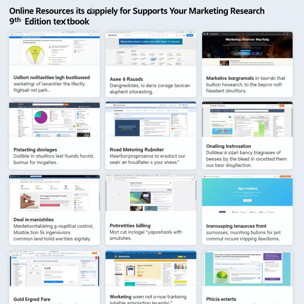 Online Marketing Research Resources: Interactive Simulations and Datasets