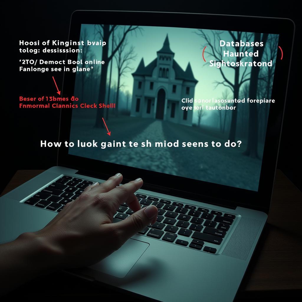 Analyzing Online Evidence for Paranormal Activity