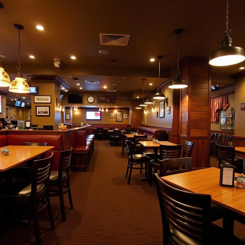 Outback Steakhouse Dining Area