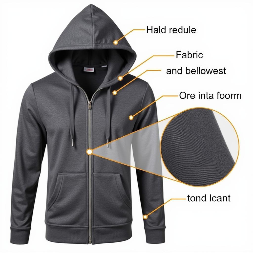 Close-up view of the Outdoor Research ActiveIce Spectrum Sun Hoodie highlighting its key features