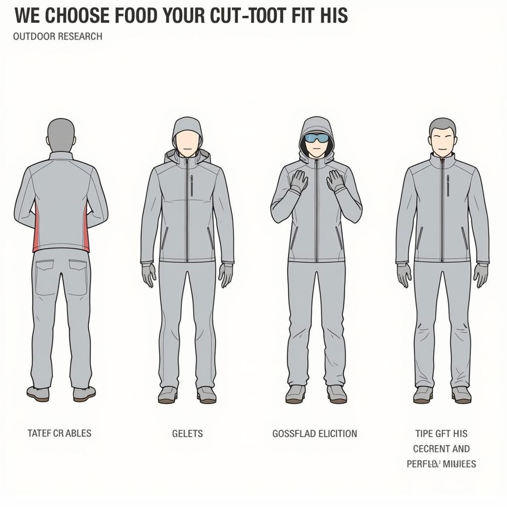 Outdoor Research Apparel Fit Guide