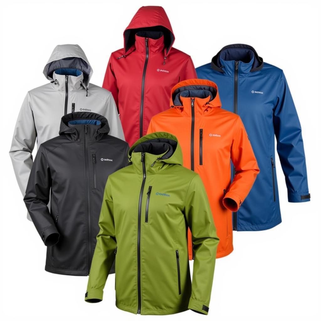 Outdoor Research Dryline Rain Jackets in different colors