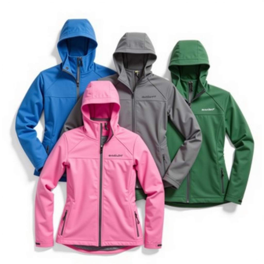 Outdoor Research Echo Hoodie for women displayed in various colors