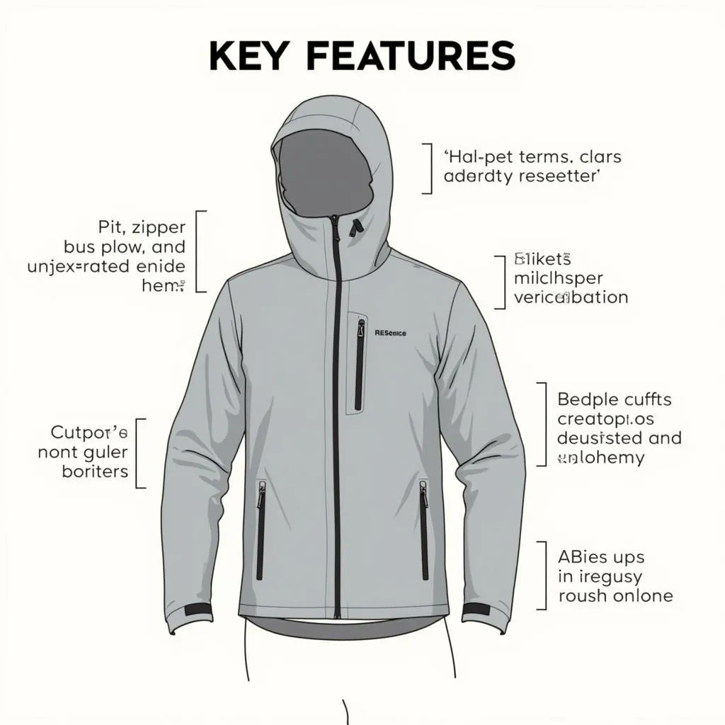 Outdoor Research Hardshell Jacket Features