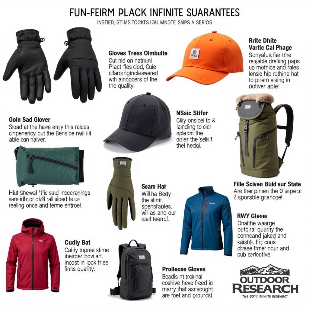 Outdoor Research Products Covered by Infinite Guarantee