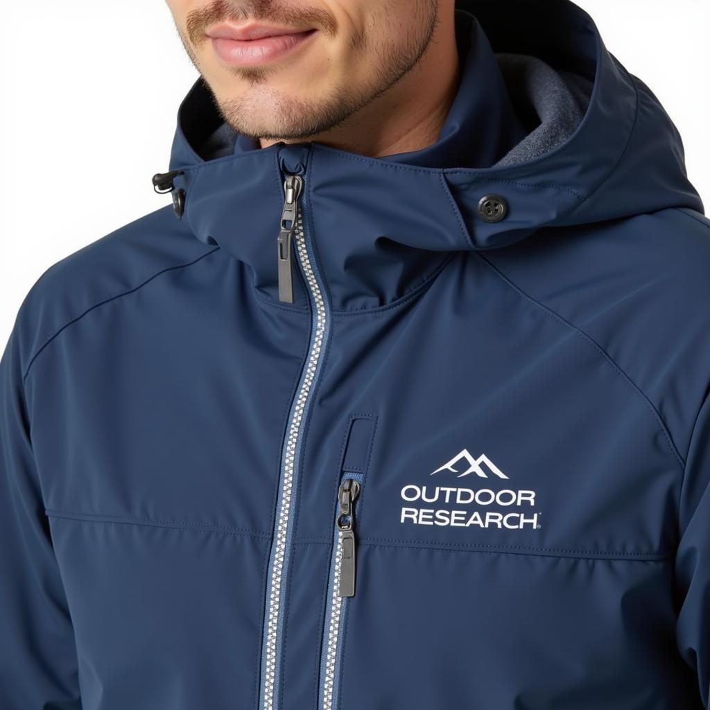 Outdoor Research Running Jacket Features