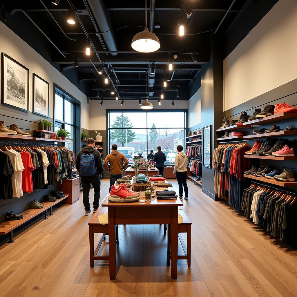 Outdoor Research Seattle Store Interior