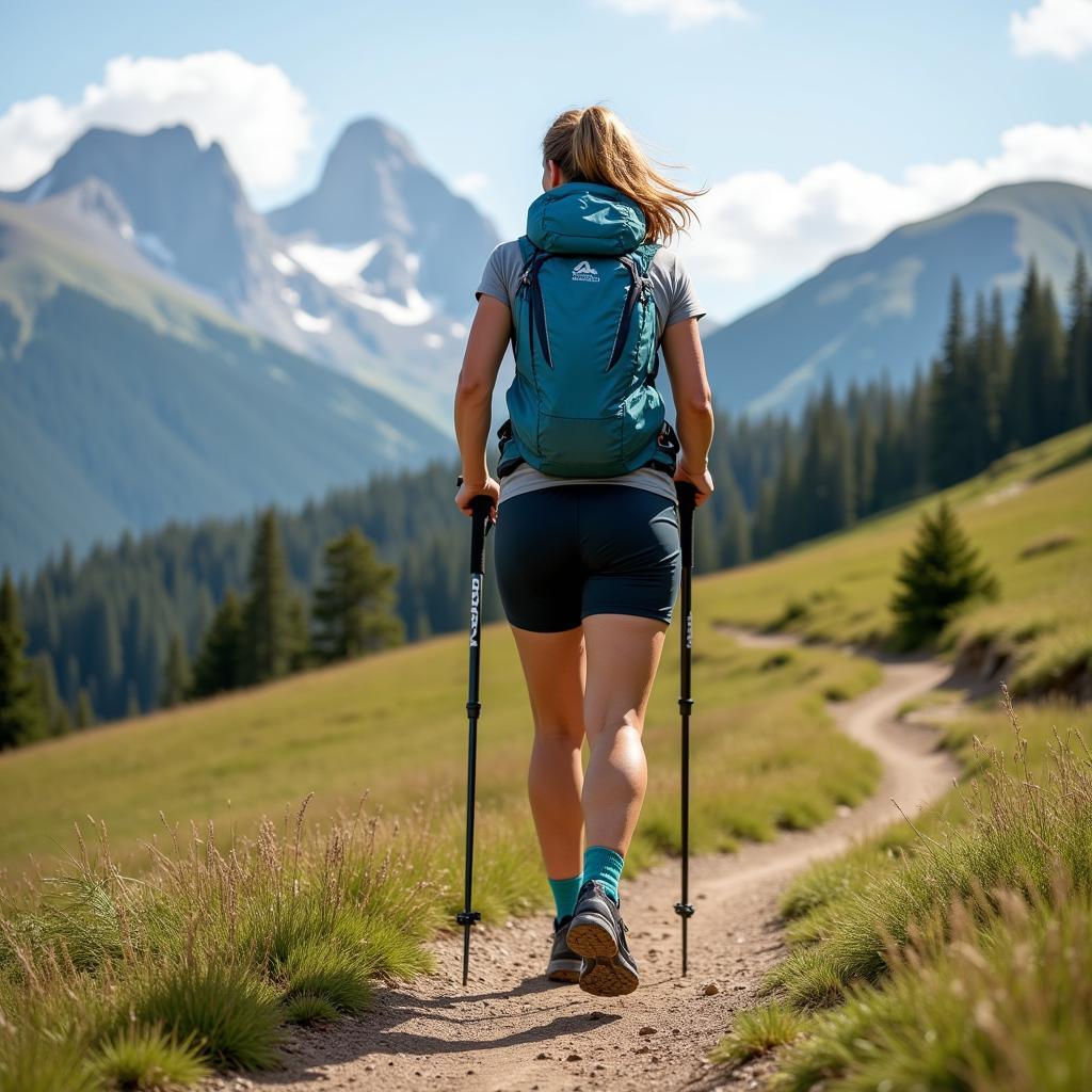 Outdoor Research shorts for trail running