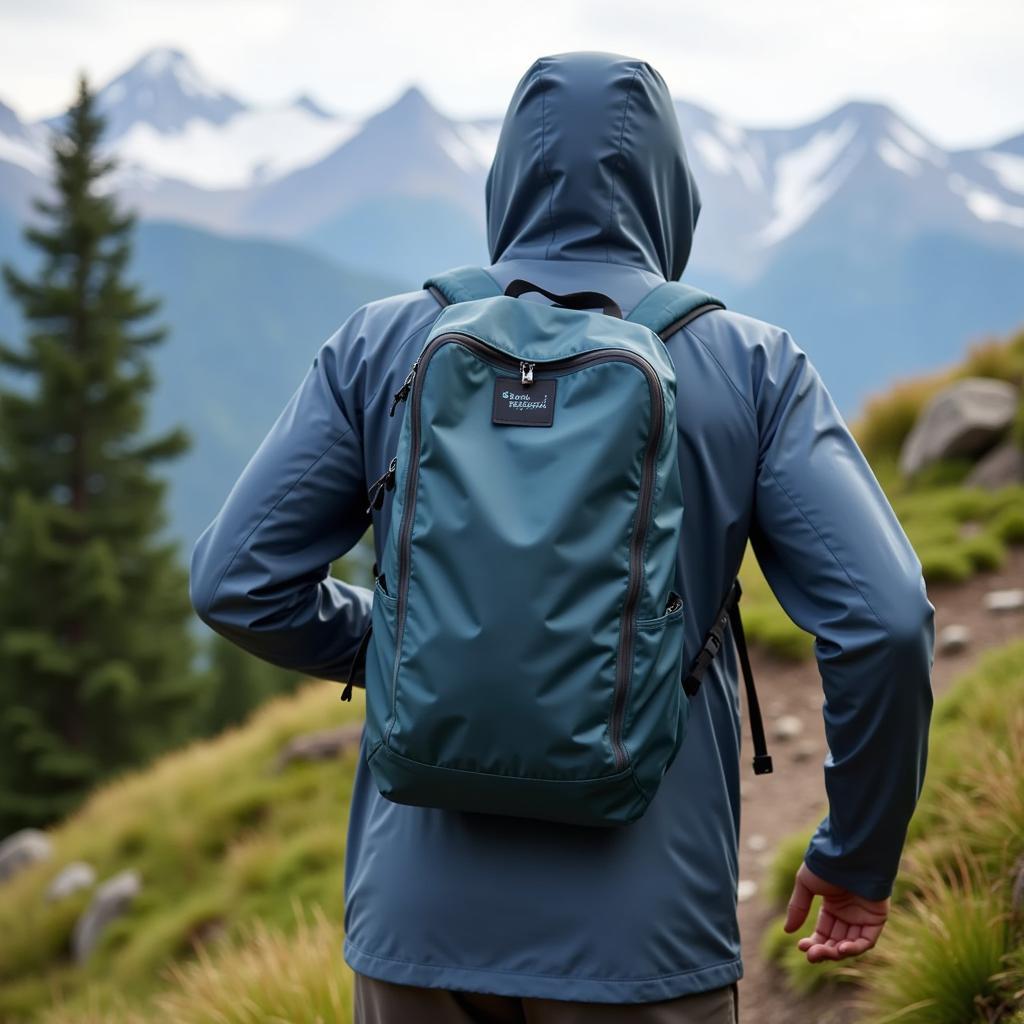 Outdoor Research StratoBurst Jacket Features in Use