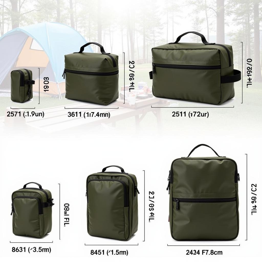 Various Sizes of Outdoor Research Toiletry Bags