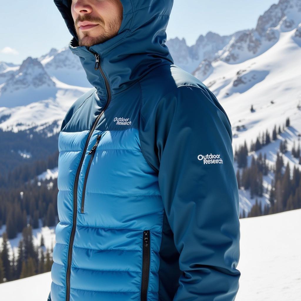 Outdoor Research Transcendent Jacket for Cold Weather Investigations