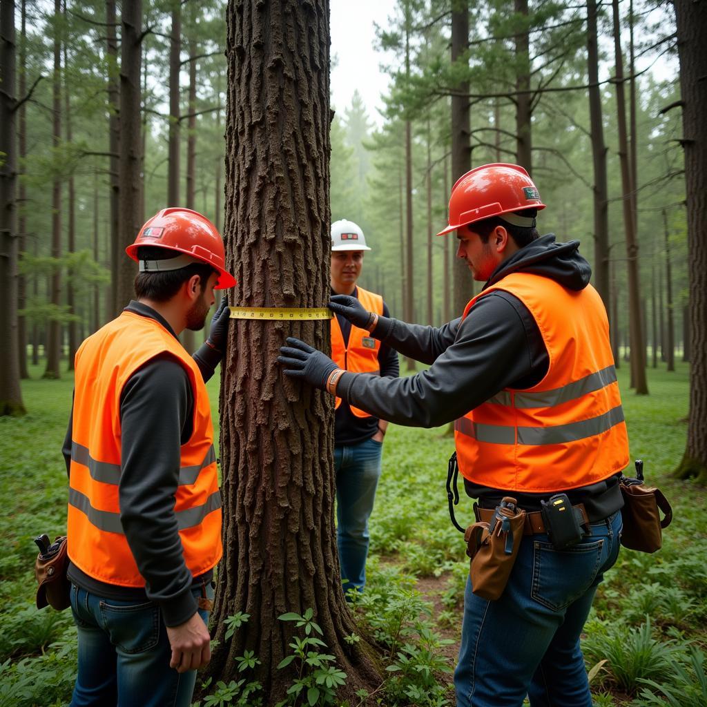 Researchers Studying Tree Growth in the Pacific Northwest