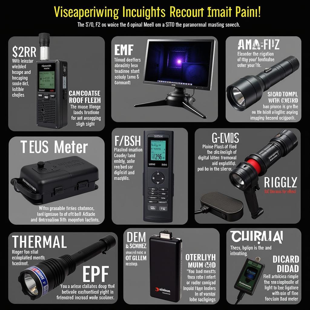 Essential Paranormal Investigation Equipment