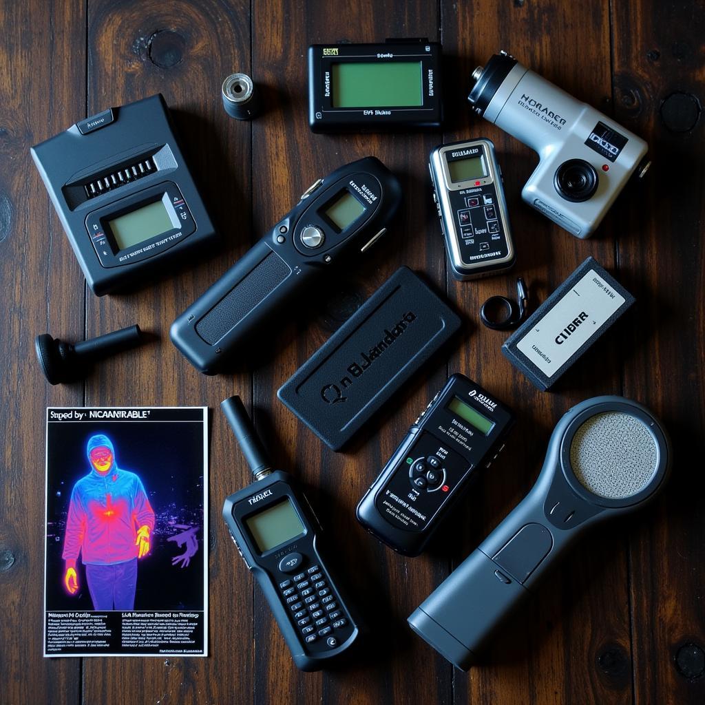 Paranormal investigation tools and equipment