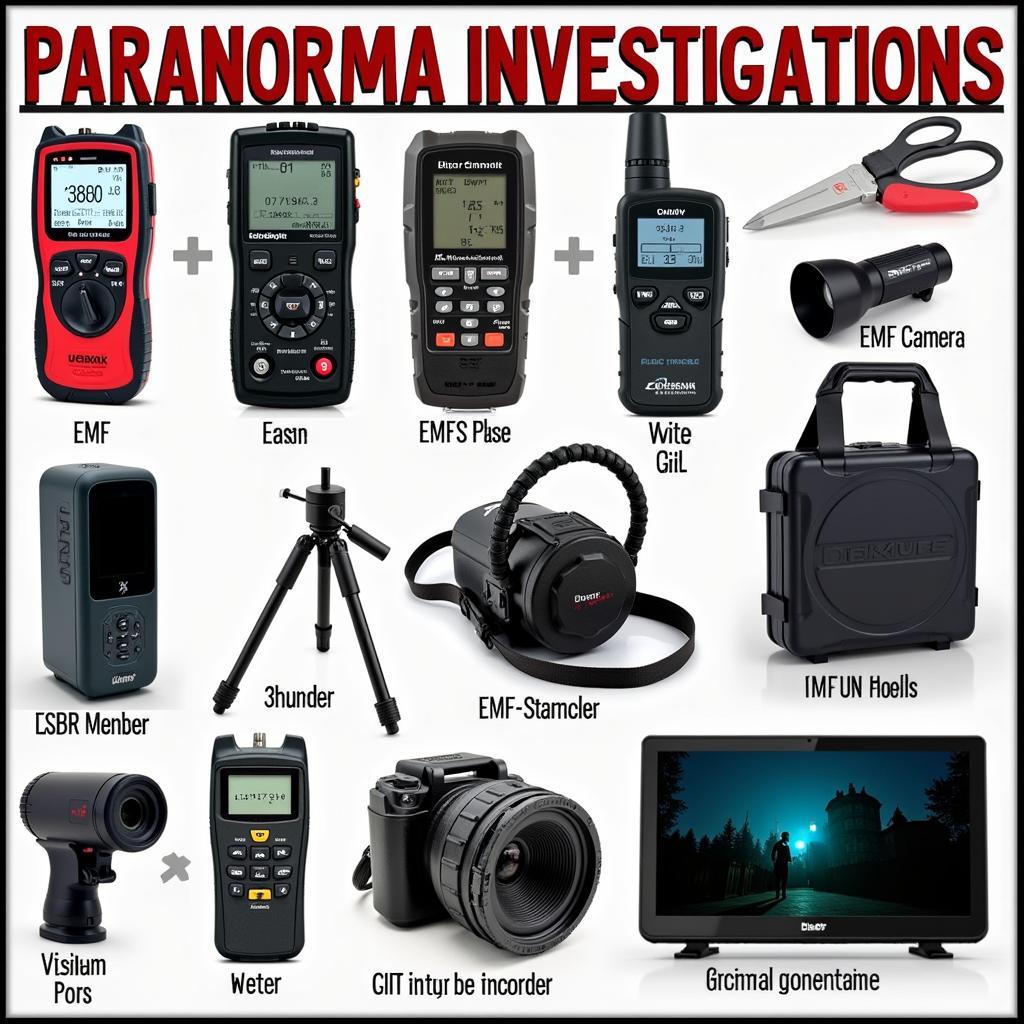 Tools Used in Paranormal Investigation