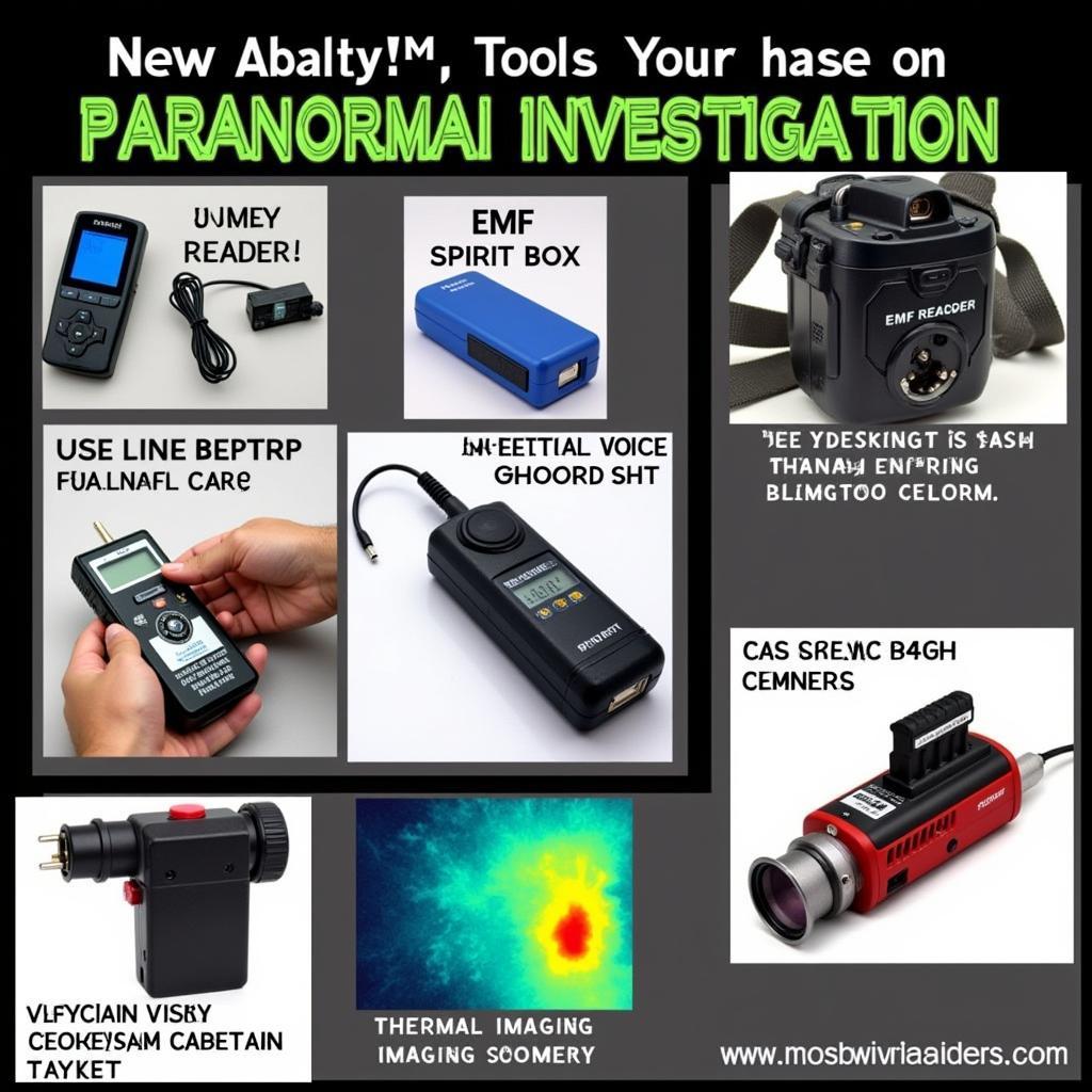 Paranormal Investigation Tools