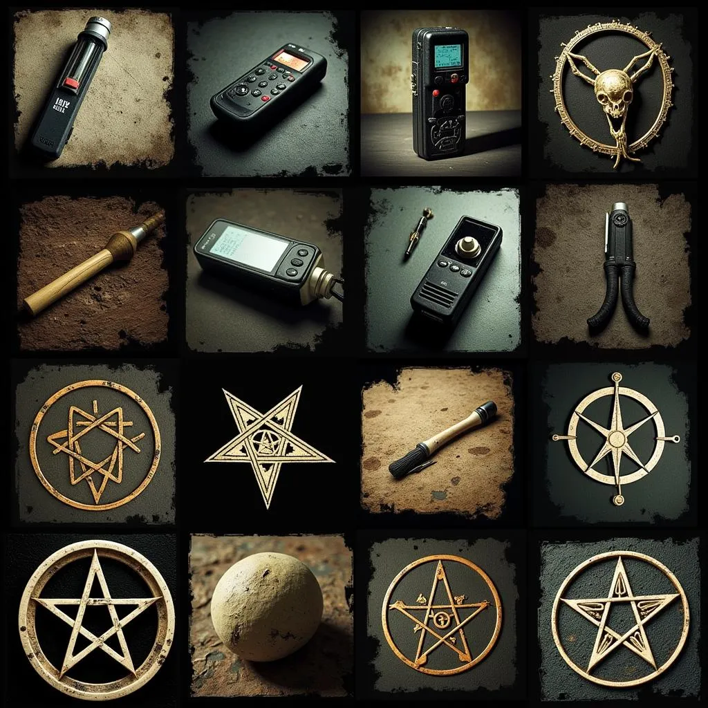 Paranormal Investigation Tools and Icons