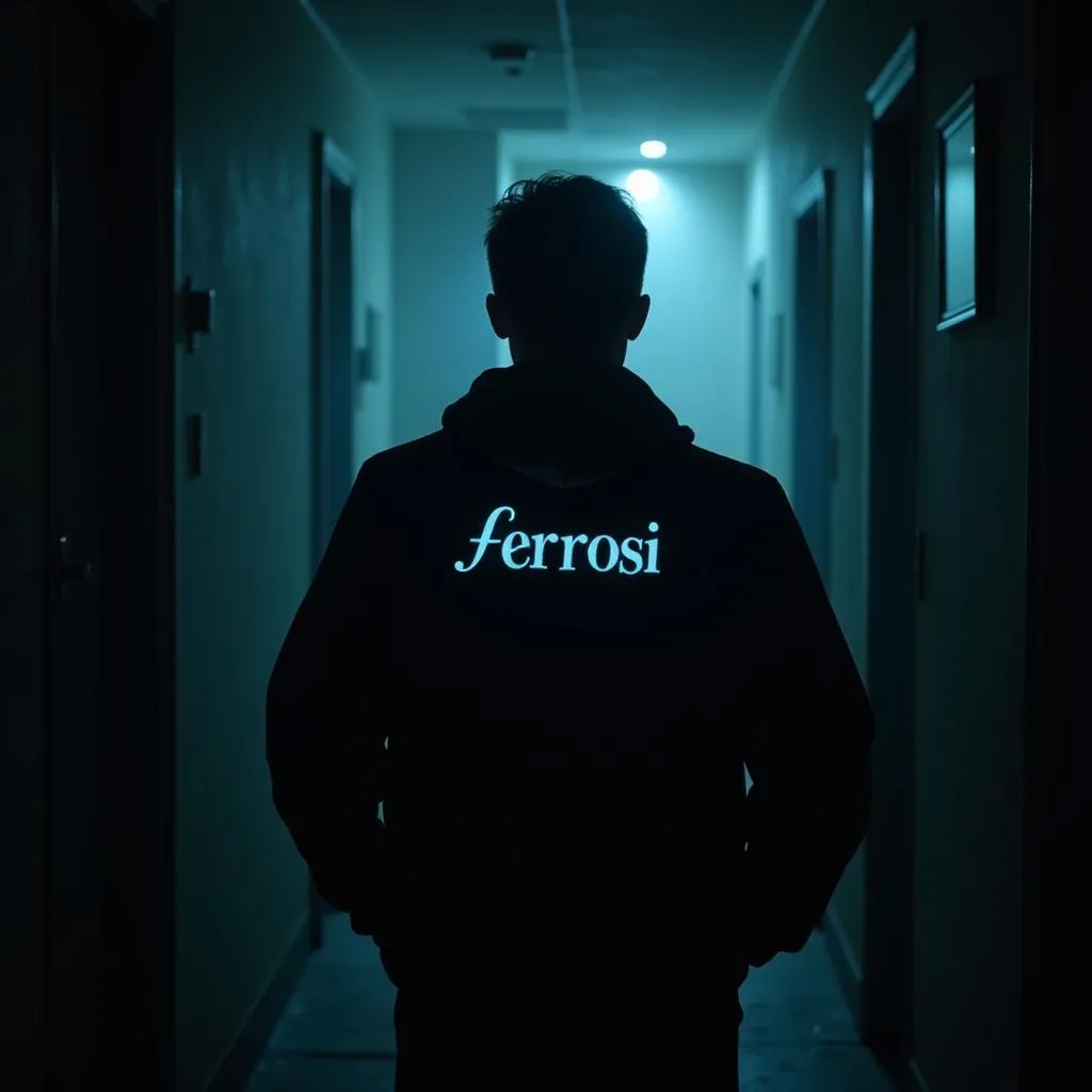 Paranormal investigator wearing Ferrosi jacket