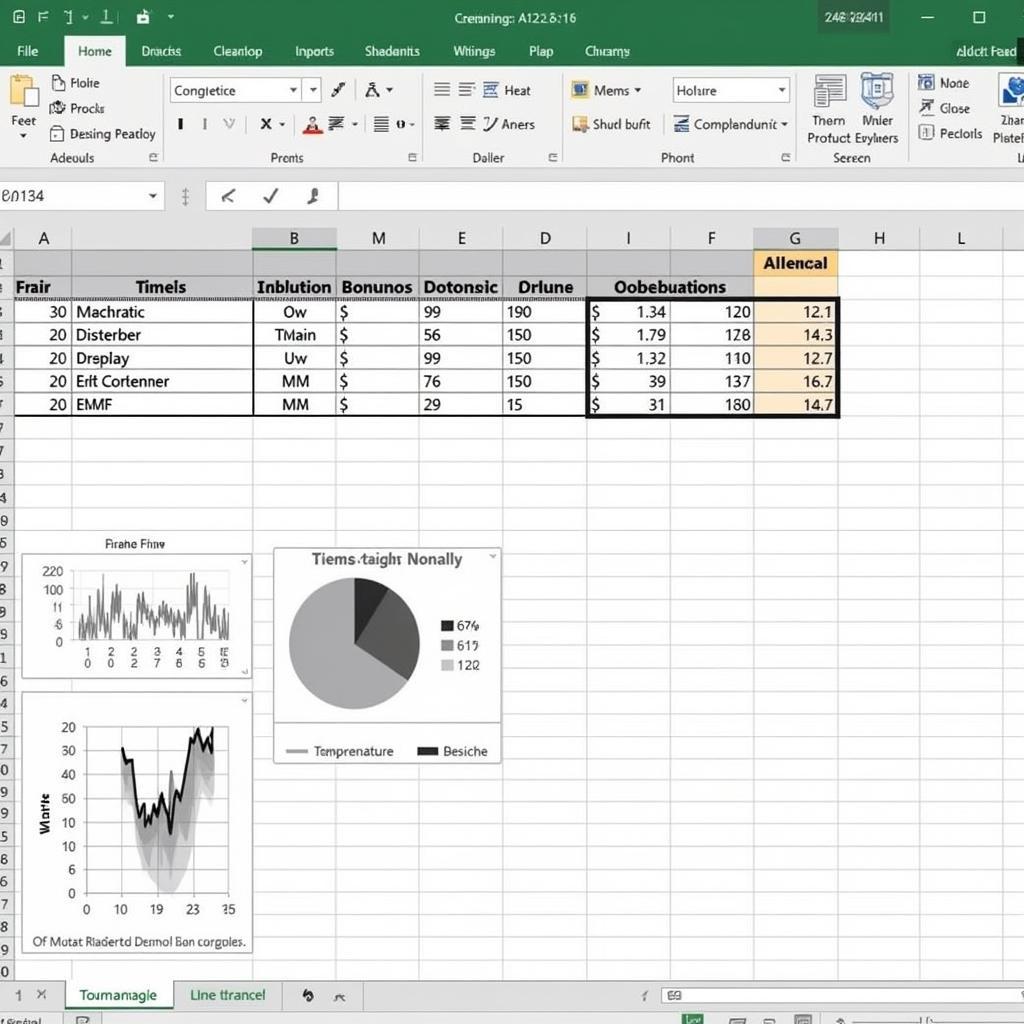 Paranormal Research Data in Excel