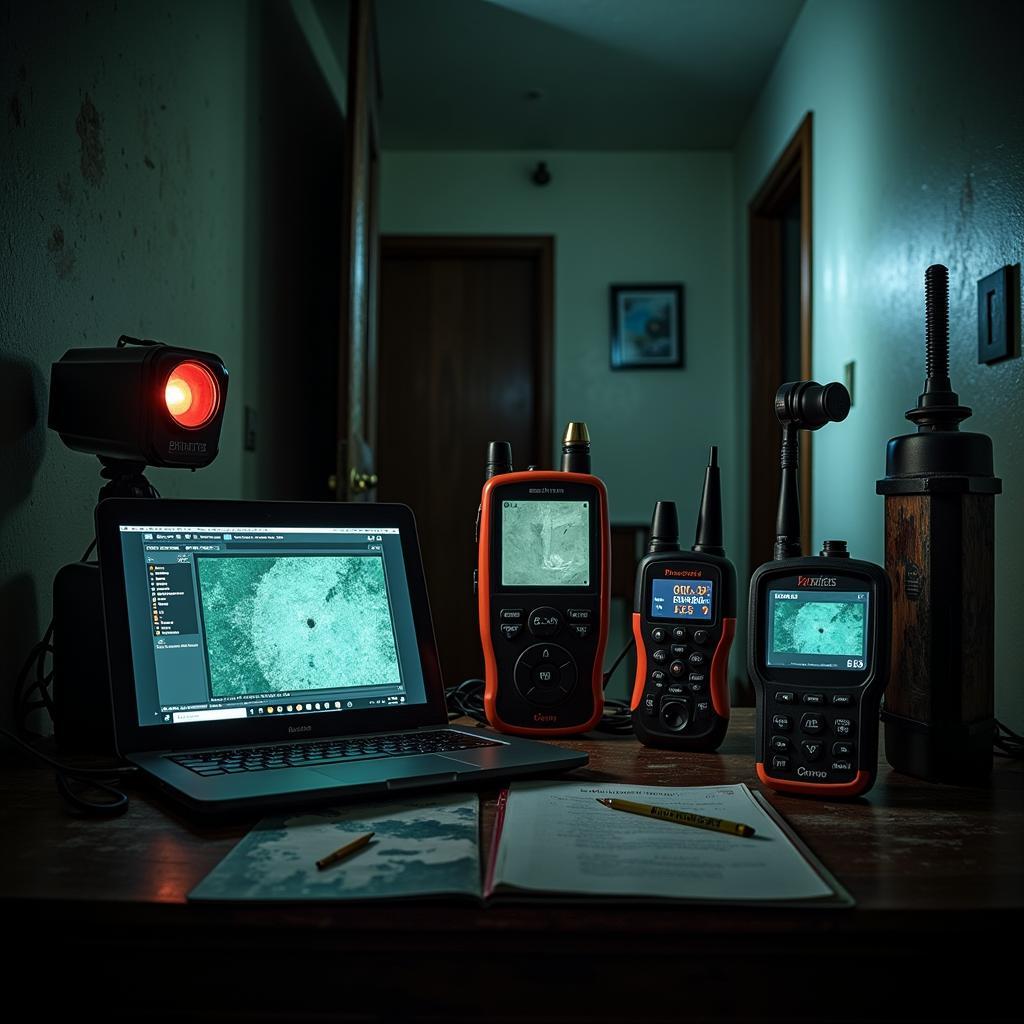 Paranormal research equipment