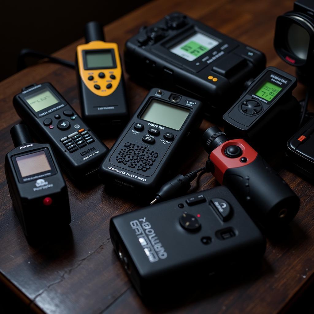 Paranormal Research Equipment for Field Investigation