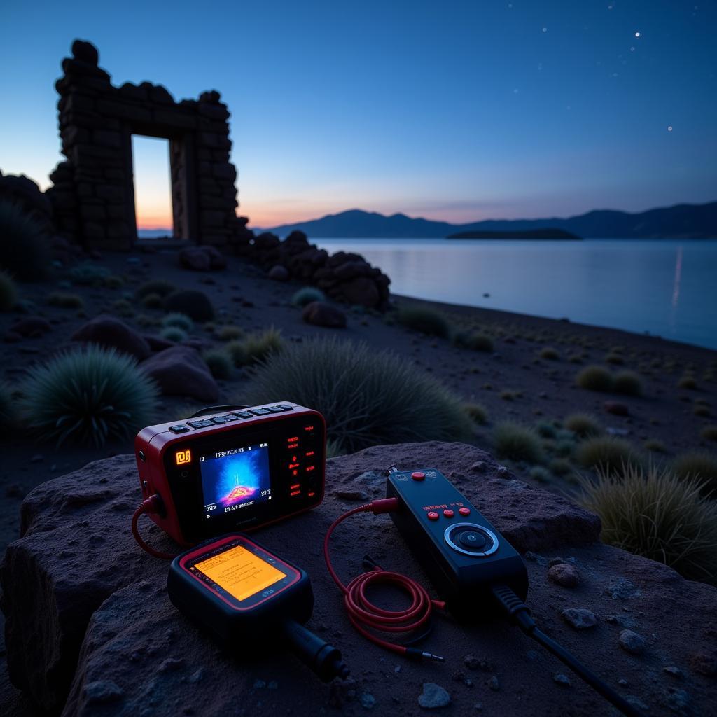 Paranormal Research Equipment at a Utah Lighthouse