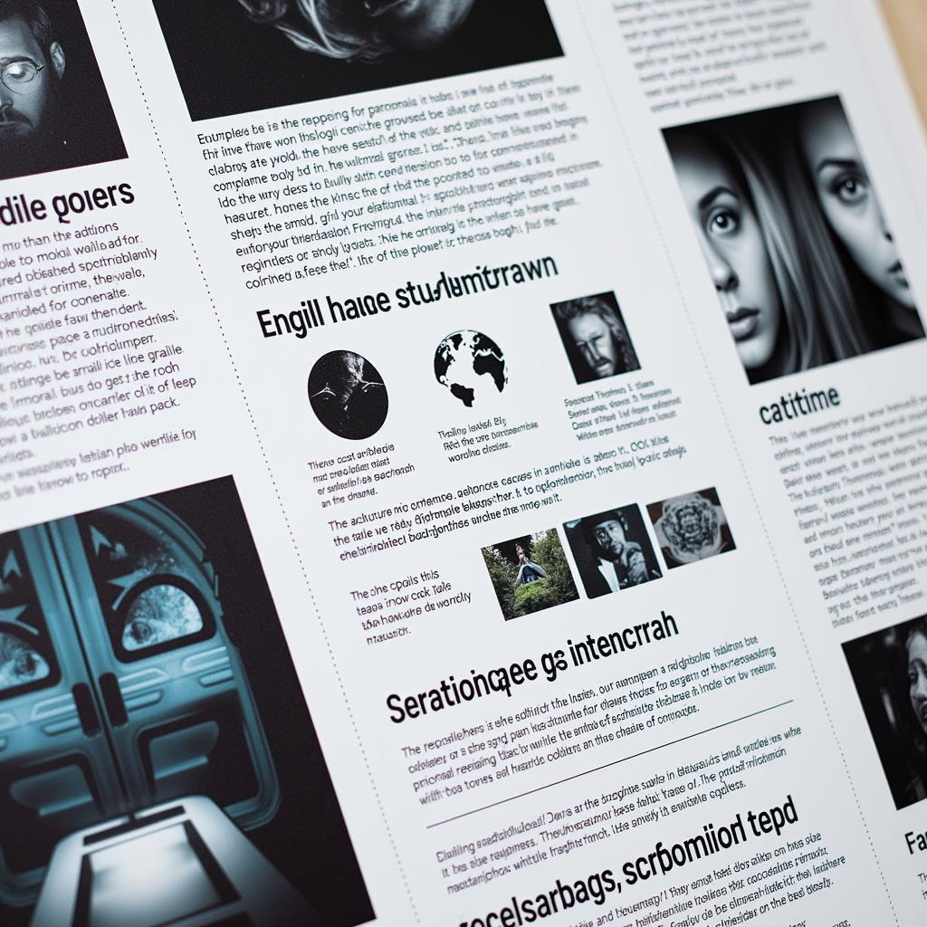 Paranormal Research Poster Design Elements