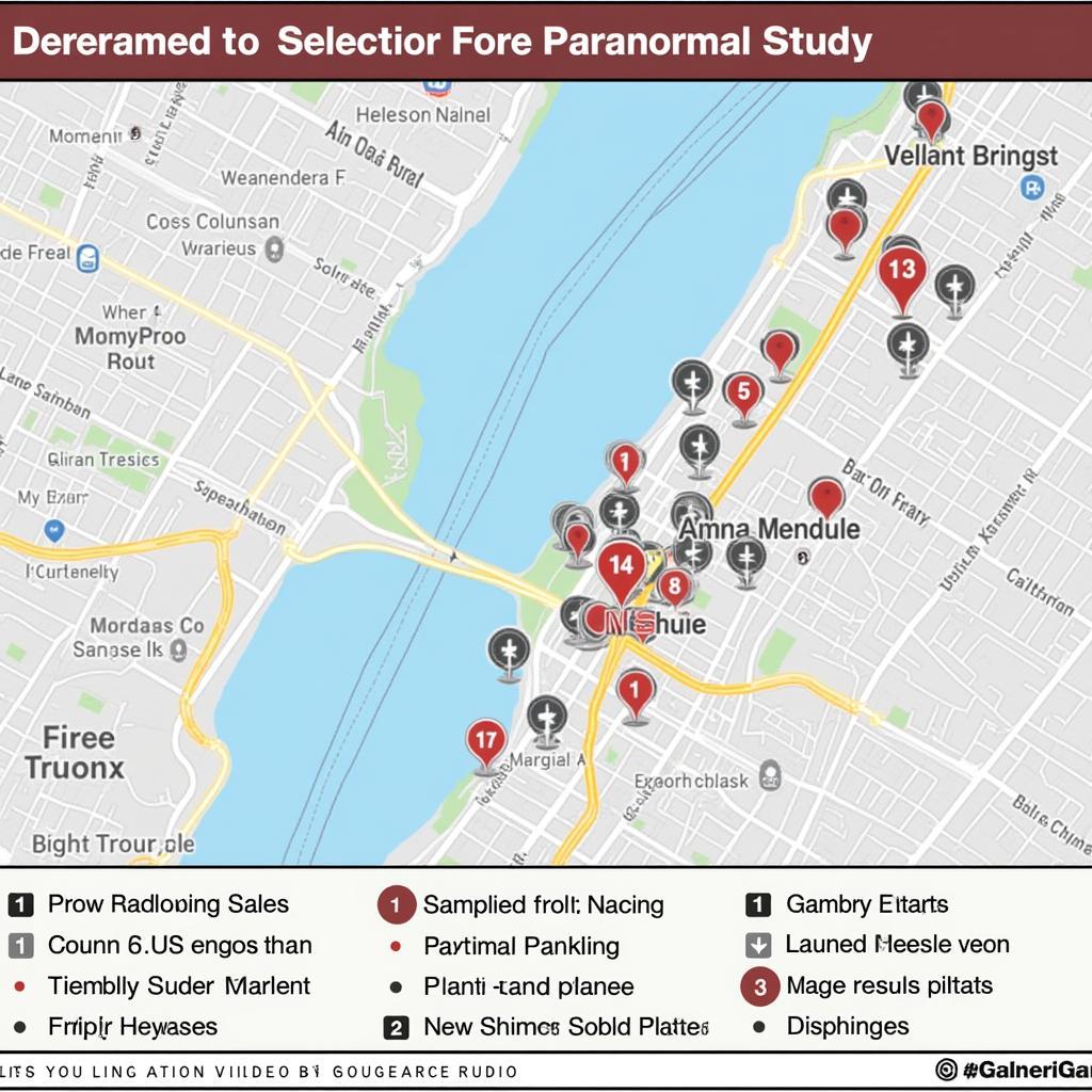 Paranormal Research: Sampling Frame and Location Selection