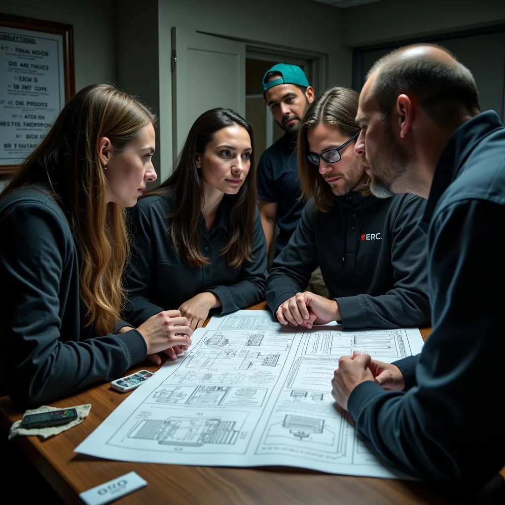 Paranormal Research Team Meeting