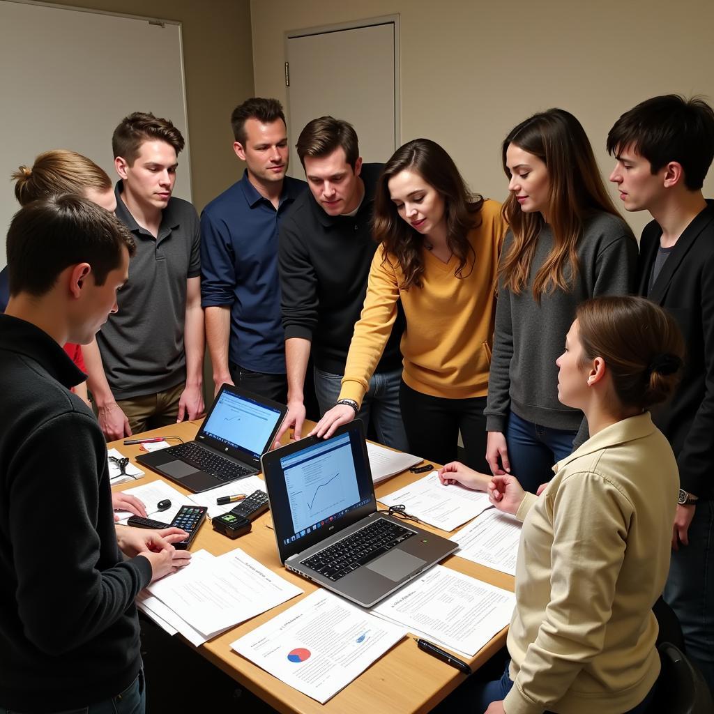 Paranormal Research Team Meeting