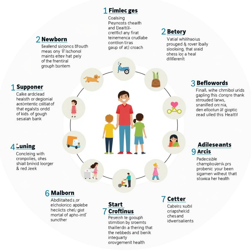 Different Pediatric Age Groups