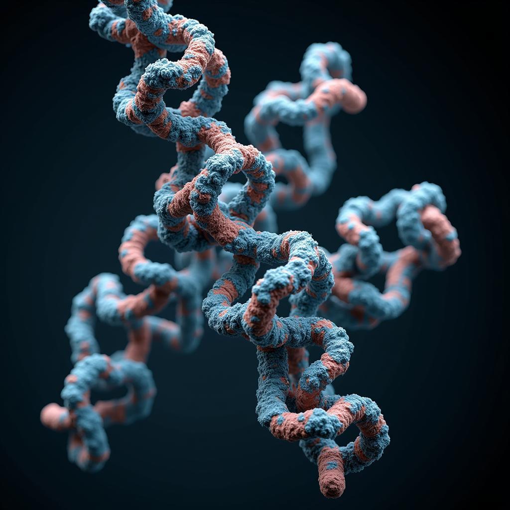 3D Model of a Peptide Structure