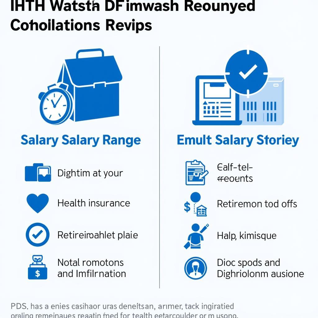 PhD Research Scientist Salary and Benefits Illustration