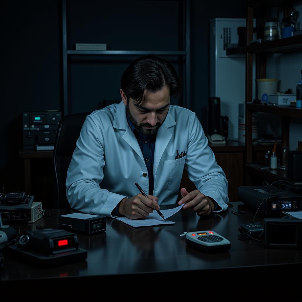 PhD Researcher in Paranormal Lab