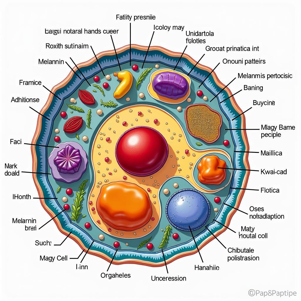 Structure of a Pigment Cell