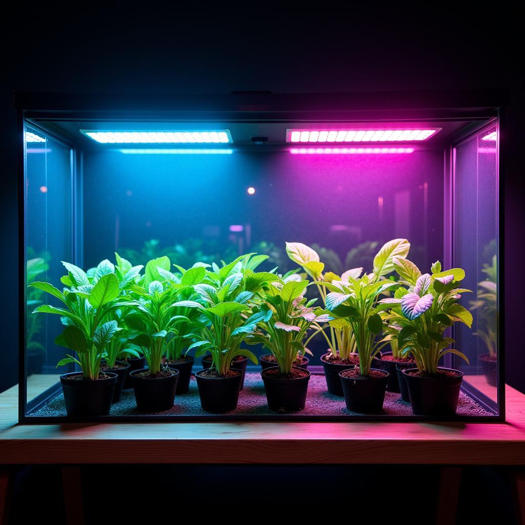 Plant Growth Experiment Setup