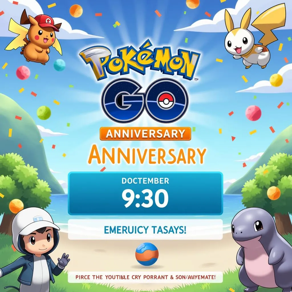 Pokémon GO 8th Anniversary Event