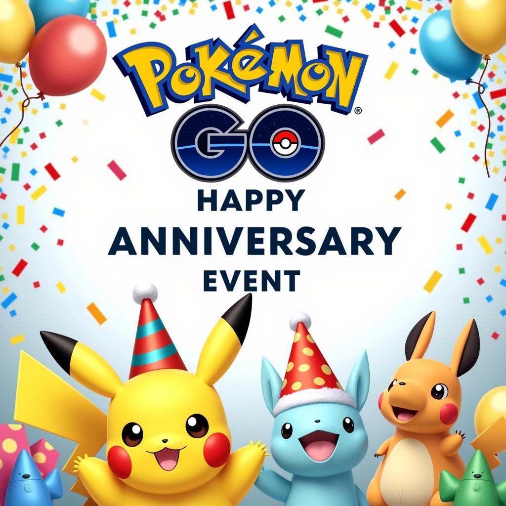 Pokemon Go 8th Anniversary Event