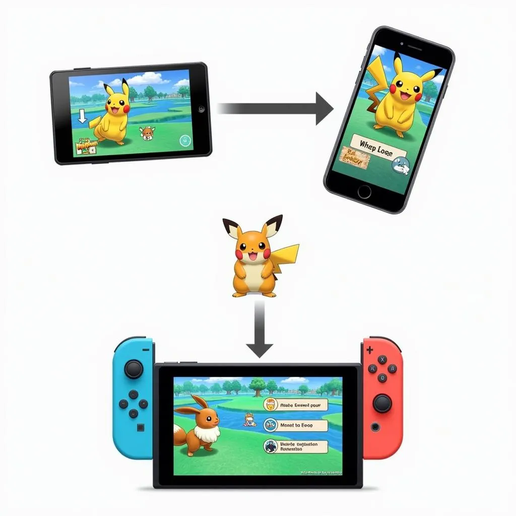 Connecting Pokémon GO and Let's Go Games