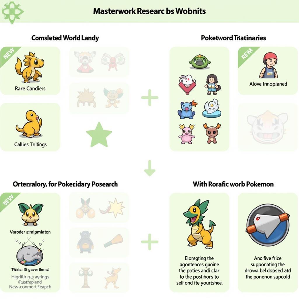 Pokémon GO Masterwork Research Rewards