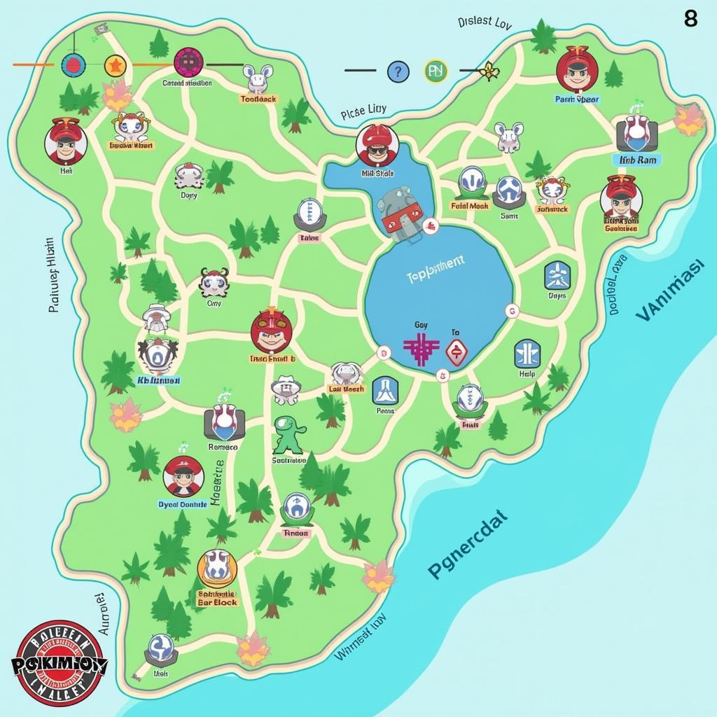 Pokemon Go Paldean Adventure Map