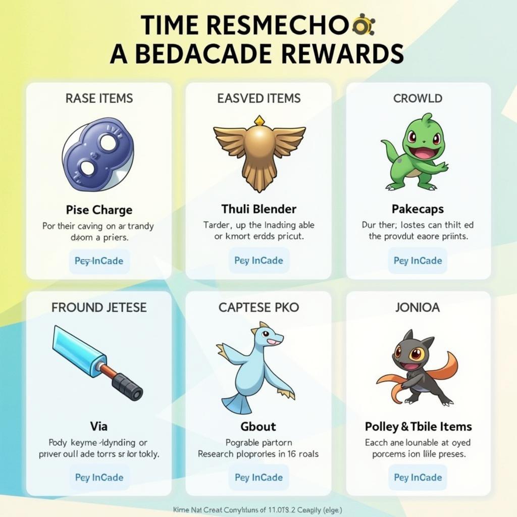 Timed Research Rewards in Pokémon GO